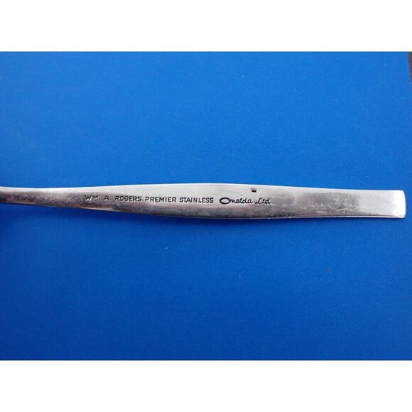 VTG "Spanada" Wm. A. Rogers Premier Stainless Oneida L.T.D. Dinner Forks MCM - Picture 3 of 3